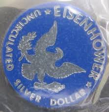 1971-S Eisenhower Silver Dollar * Uncirculated * 40% Silver ...