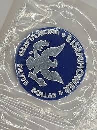 UNC 1971 S US 1 Silver Dollar - Eisenhower Collectors' Issue ...