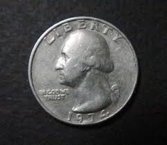 US Quarter 1974 - No Mint Mark, Error Coin - Etsy