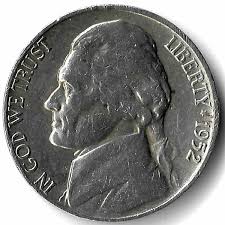 1952-D 5¢ Jefferson Nickel, Rare Coin, Low Mintage, Post ...
