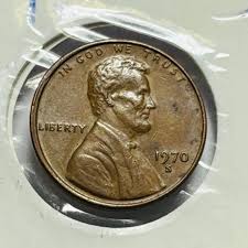 Error 1970-S Lincoln Memorial 1 Cent Penny | Mercari