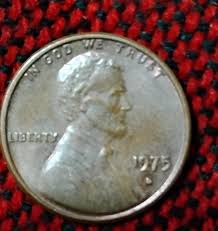 1975 D Lincoln Memorial Cent Error. Filled in | Mercari