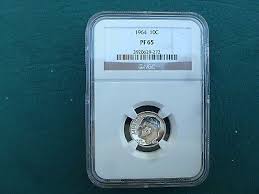 1964 Roosevelt Dime PF65 NGC Graded A Real Proof Beauty | eBay