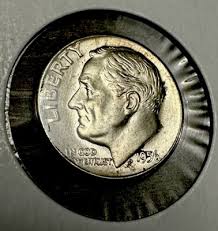 1956 D Roosevelt Dime Toned “FREE SHIPPING “ Lot #RD 1956-D ...