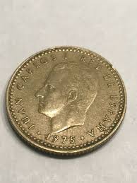 1975 Una Peseta ~ Spain ~ Star 79 ~ Vintage Nice Detail | eBay