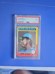 1975 Topps Baseball Hank Aaron #660 PSA 4 VG-EX Graded ...