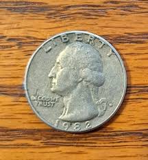 1982 D Washington Quarter Error Double Die "In God We Trust" - filled mint mark | eBay