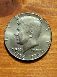 1776-1976 Bicentennial Kennedy Half Dollar 50c In Okay ...