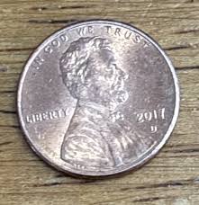 2017 Lincoln Cent Die Crack along edge from trust to the mint mark | eBay