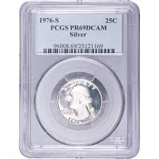 1976-S Washington Silver Quarter ~ PCGS PR69DCAM | eBay