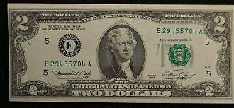 1976 $2 note alignment Shift over-inking error AU58 1 fold | eBay