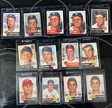 1953 TOPPS BASEBALL LOT OF CARDS SIEVERS, HATTON, LABINE, PARNELL, CLARK, WADE + | eBay