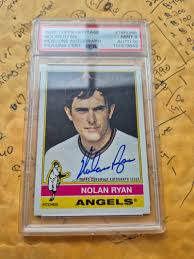 2025 Nolan Ryan Topps Hertiage PSA 9/10 auto