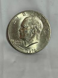 1776 1976 Eisenhower Bicentennial Dollar Coin No Mint Mark type 2. NEW PRICE | eBay