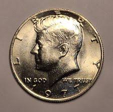 1977 Kennedy Half Dollar MS-64 (Near Gem) - For Sale, Buy ...