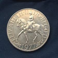 Queen Elizabeth 11 - Silver Jubilee 1977 Commemorative Coin ...