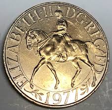 C1861 GREAT BRITAIN COIN, 25 PENCE 1977 Unc. | eBay