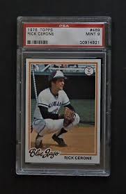 1978 Topps #469 Rick Cerone PSA 9 MINT | eBay