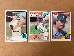 Bucky Dent NYY Signed 1977 Burger King Topps Card w/COA Auction for 1 Card | eBay