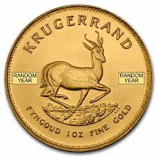 Buy South African 1 oz Gold Krugerrand Coin BU (Random ...