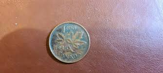 Canada 1 Cent Coin 1945 | eBay