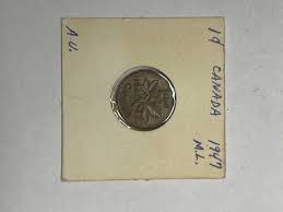 1 cent 1947 - canada Pointed 7 - Maple Leaf | Mercari