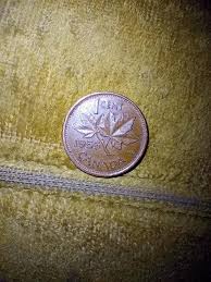 1955 Canadian Penny No Shoulder Error, Rare | Mercari