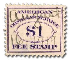 RK3 - 1906 $1 American Consular Service Fee Stamp, Dark ...