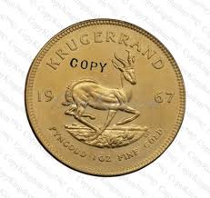 1967 Gold Krugerrand South African A Sought After Restrike ...
