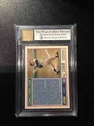 1991 Score Mickey Mantle Autograph Going Going Gone BGS 6.5 AUTO 8 NICE /2500 | eBay