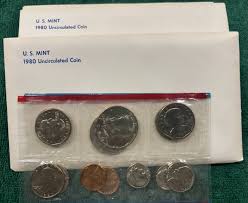 Lot Of Eight US Mint Uncirculated Proof Sets: Two 1972, Two 1975, Four 1980 | eBay