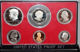 1979 S United States Proof 6 Coin Set Rare Type II with SBA $1 and Original Box | eBay