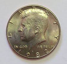 1982 P Kennedy Half Dollar Coin Value Prices, Photos & Info