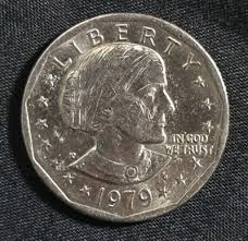 1979-WIDE RIM *P* Susan B. Anthony F.G.-RARE $1 Coin ...