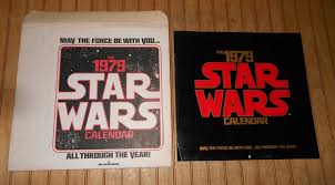 Original 1979 Star Wars Calendar with Chewbacca Centerfold ...