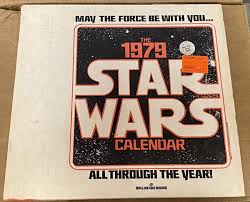 New Sealed 1979 Original STAR WARS Calendar 1st Edition ...