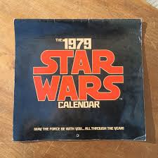 Vintage Star Wars Calendar - 1979 - Etsy