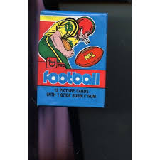 1980 Topps Football Card Set Wax Pack In 1979 Wrapper Phil ...