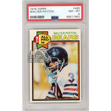 Walter Payton 1979 Topps Football All-Pro Card #480 PSA 8 ...
