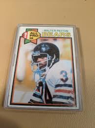 Vintage Walter Payton Bears NFC All Pro RB Football Sports ...