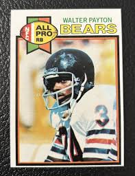 WALTER PAYTON 1979 Topps card # 480 Chicago Bears NM-MT High ...