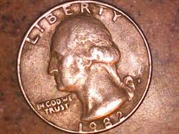 1982-P Washington Quarter Errors on Coin Edge - Etsy