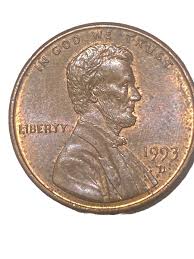 1993 D Lincoln Penny Close AM , other errors inc. DD, last ...