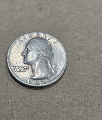 1966 Washington Quarter No Mint Mark Off Center Strike Error ...