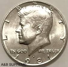 1981 D Kennedy Half Dollar Gem Bu Uncirculated - Etsy
