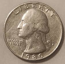 1980 QUARTER DOLLAR P FILLED MINT MARK ERROR Multiple Errors ...