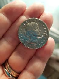 RARE 1979 Susan B Anthony Silver Dollar Mint mark unclear. Possibly a P