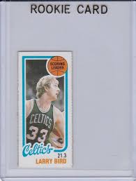 LARRY BIRD ROOKIE CARD Basketball 1980 TOPPS VINTAGE $$ RC ...