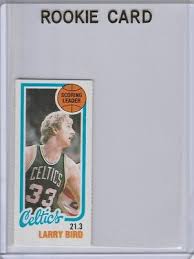 LARRY BIRD ROOKIE CARD 1980 Topps Basketball BOSTON CELTICS ...