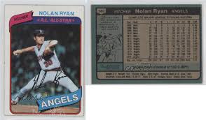 1980 Topps Nolan Ryan #580 HOF | eBay
